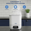 2-in-1 Baby Bottle Sterilizer and Dryer – Fast Steam & Auto-Dry