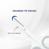 Baby Safety Nail Scissors with Rounded Head - hopop.in