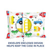 Soft & Breathable Premium Cotton Toddler Pillow Cover - hopop.in