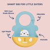Easy Clean Crumb Catcher Silicone Bib