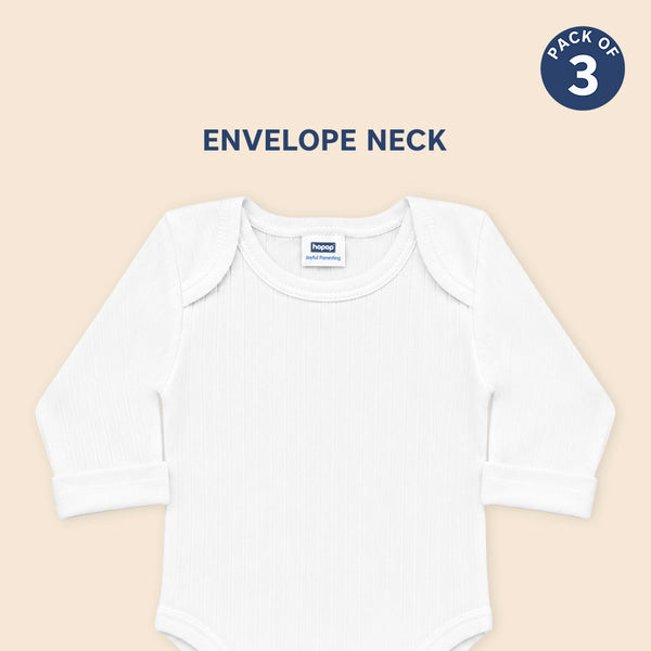 Baby Thermal Full Sleeve Romper Pack of 3