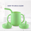 3 in 1 Sipper Cup with Spout & Straw -210 ml - hopop.in