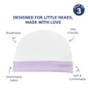 Soft & Comfortable Cotton Baby Caps - Pack of 3 - hopop.in