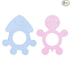 Silicone Teether for Baby - Pack of 2 with Assorted Color & Design - hopop.in