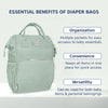 Portable & Stylish Baby Diaper Bag - hopop.in