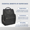 Portable & Spacious Baby Diaper Bag - hopop.in