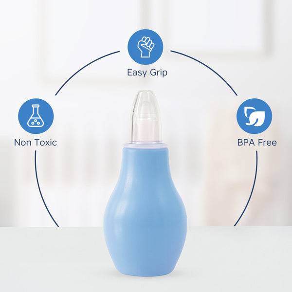 Hopop Soft Tip Baby Nose Cleaner - Gentle & Safe Nasal Aspirator