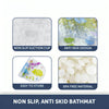 Non-Slip Cartoon Bath Mat for Kids – Soft & Safe Shower