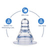 Baby Feeding Bottle Nipple - 4 Pcs - hopop.in