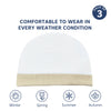 Soft & Comfortable Cotton Baby Caps - Pack of 3 - hopop.in