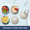 3 Layer Baby Milk Powder & Food Container - hopop.in