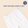 Baby Winter Thermal Pajama Pants Pack of 3