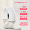 Hands-Free Electric Breast Pump for Breastfeeding -White