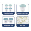 Baby Multi Functional Food Storage Container - Set of 4 pcs - hopop.in