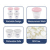 Baby Multi Functional Food Storage Container - Set of 4 pcs - hopop.in