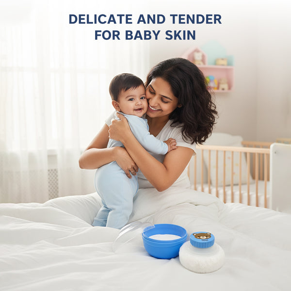 Hopop Soft & Gentle Baby Powder Puff