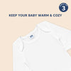 Baby Thermal Full Sleeve Romper Pack of 3