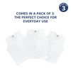 Baby Front Open Thermal Sleeveless Vest - Pack of 3 - hopop.in
