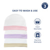 Soft & Comfortable Cotton Baby Caps - Pack of 3 - hopop.in