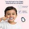Hopop Extra Soft Baby Toothbrush for Gentle Milk Teeth & Gum Care 6–36 Months