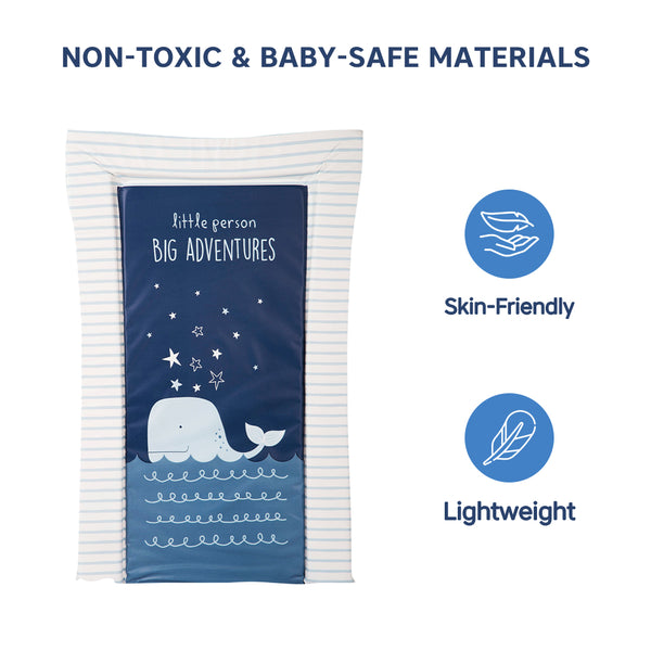 Hopop Soft Cushioned Baby Changing Mat – Waterproof & Wipeable