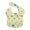 Waterproof Baby Apron Bib with Crumb Catcher Pocket