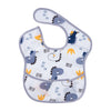 Waterproof Baby Apron Bib with Crumb Catcher Pocket - hopop.in
