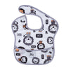 Waterproof Baby Apron Bib with Crumb Catcher Pocket