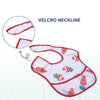 Waterproof Baby Apron Bib with Crumb Catcher Pocket
