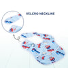 Waterproof Baby Apron Bib with Crumb Catcher Pocket