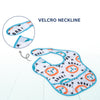 Waterproof Baby Apron Bib with Crumb Catcher Pocket