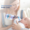 Soft & Stretchable Wide Neck Baby Feeding Bottle Cover - Pack of 2 - hopop.in
