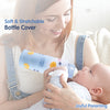 Soft & Stretchable Wide Neck Baby Feeding Bottle Cover - Pack of 2