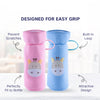 Soft Plush Hosiery Baby Feeding Bottle Cover with Easy to Hold Strap