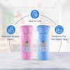 Soft Plush Hosiery Baby Feeding Bottle Cover with Easy to Hold Strap