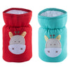 Soft Plush Hosiery Baby Feeding Bottle Cover with Easy to Hold Strap - hopop.in