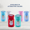 Soft Plush Hosiery Baby Feeding Bottle Cover with Easy to Hold Strap - hopop.in
