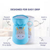 Soft Plush Hosiery Baby Feeding Bottle Cover with Easy to Hold Strap - hopop.in