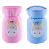 Soft Plush Hosiery Baby Feeding Bottle Cover with Easy to Hold Strap - hopop.in