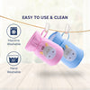 Soft Plush Hosiery Baby Feeding Bottle Cover with Easy to Hold Strap - hopop.in