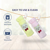 Soft Plush Towel Baby Feeding Bottle Cover with Easy to Hold Strap - hopop.in