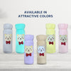 Soft Plush Towel Baby Feeding Bottle Cover with Easy to Hold Strap - hopop.in