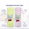 Soft Plush Towel Baby Feeding Bottle Cover with Easy to Hold Strap - hopop.in
