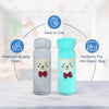 Soft Plush Towel Baby Feeding Bottle Cover with Easy to Hold Strap