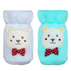 Soft Plush Towel Baby Feeding Bottle Cover with Easy to Hold Strap - hopop.in