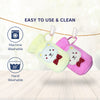 Soft Plush Towel Baby Feeding Bottle Cover with Easy to Hold Strap - hopop.in