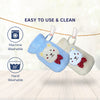 Soft Plush Towel Baby Feeding Bottle Cover with Easy to Hold Strap - hopop.in