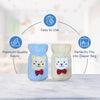Soft Plush Towel Baby Feeding Bottle Cover with Easy to Hold Strap - hopop.in