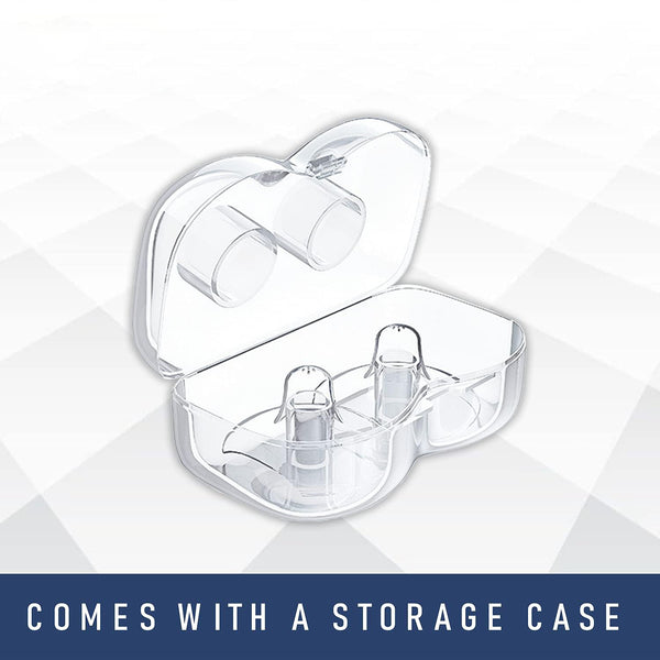 Natural Fit Silicone Nipple Protector with Case - hopop.in