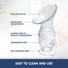 Natural Fit Silicone Manual Breast Pump - hopop.in